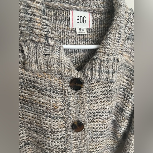 Urban Outfitters BDG McKinley Collared Cardigan - Picture 3 of 3